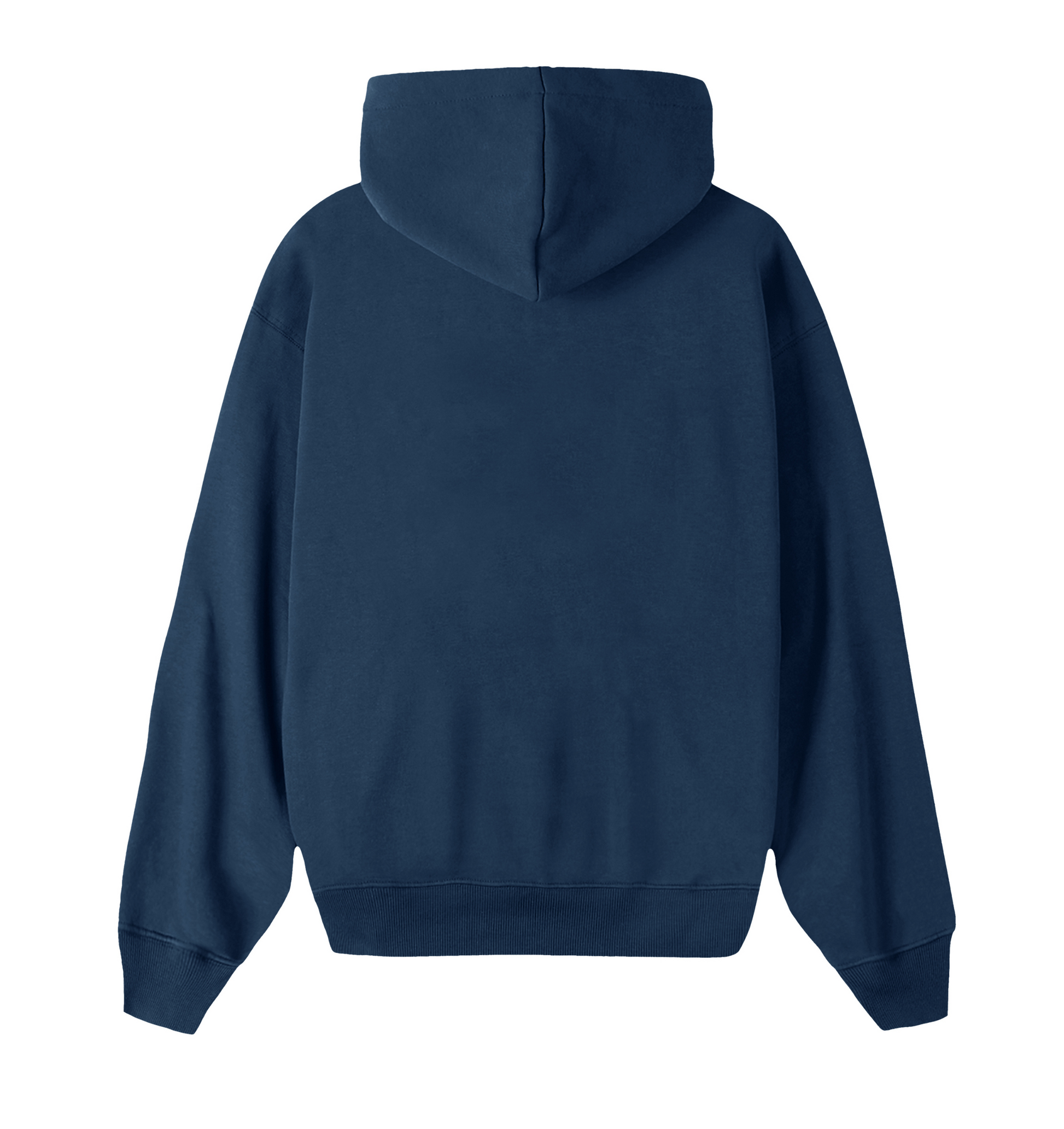 Tijdloze basic hoodie in blauw van DESONS, perfect voor elk seizoen en elke stijl.