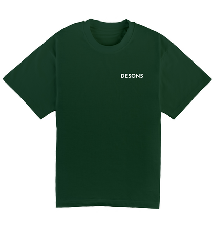 Basic groen shirt met ronde hals en korte mouwen, ideaal voor dagelijks gebruik.